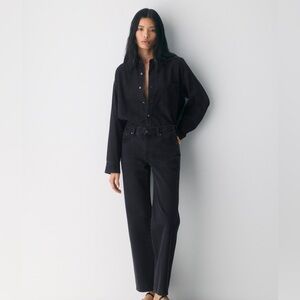 Denim Forum The Farrah Lo-Rise Wide Jean